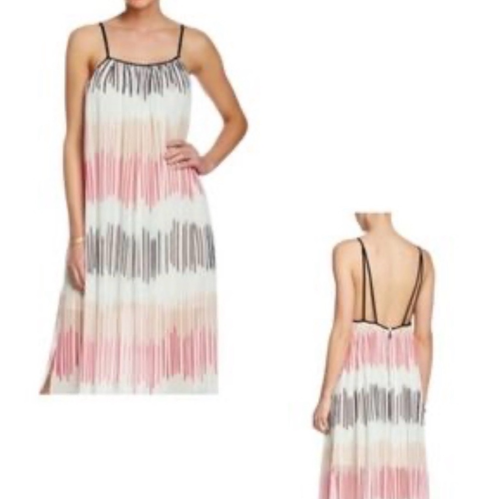 Alice +Olivia Stripe Silk Dress size XS